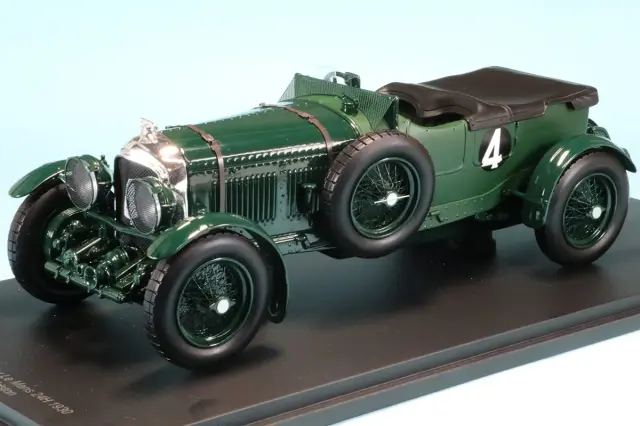 スパーク 1/18 ベントレー スピード6 ルマン 1930 No.4 ウィナー　18LM30