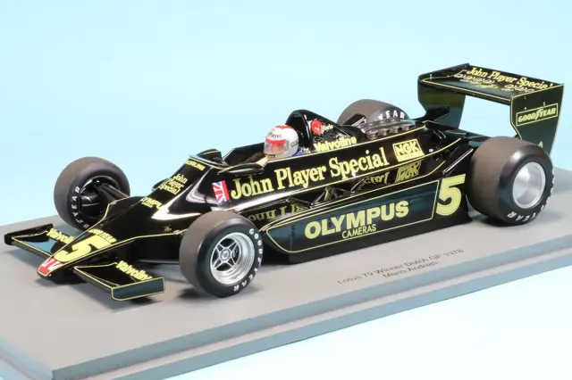 スパーク 1/18 ロータス 79 オランダGP 1978 M.アンドレッティ ウィナー　18S444