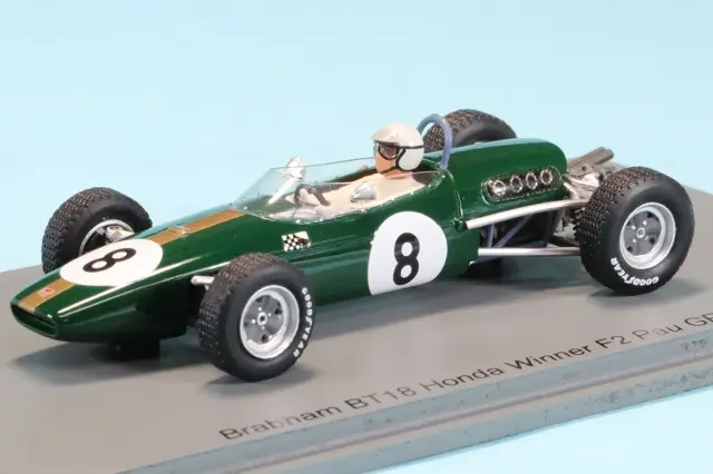 スパーク 1/43 ブラバム BT18 F2 ポーGP 1966 J.ブラバム　F2004