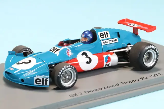 スパーク 1/43 Elf F2 ドイツトロフィー 1972 P.ディパイエ　F2008