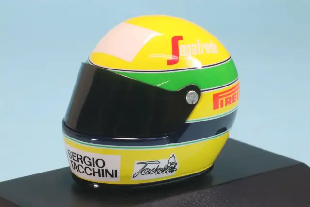 ミニチャンプス1/43 F1 ルマン 1/8セナヘルメット他 ミニチャンプス1/43 F1 ルマン 1/8セナヘルメット他