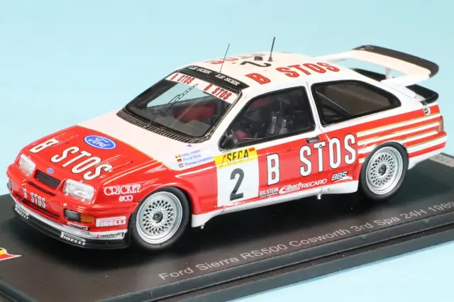 スパーク 1/43 フォード シエラ RS500 バストス スパ 24h 1989 No.2　SB241
