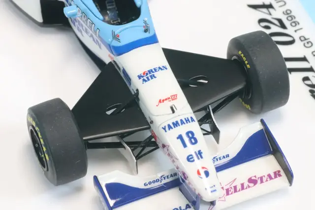 受注製作見本] ロムファクトリー 1/43 ティレル 024 ドイツGP 1996