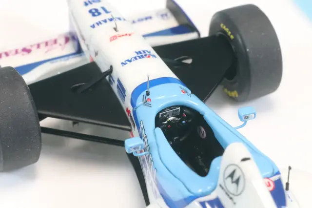 受注製作見本] ロムファクトリー 1/43 ティレル 024 ドイツGP 1996