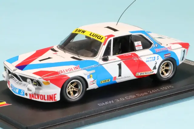 スパーク 1/43 BMW 3.0 CSi スパ 24h 1975 No.1　SB638