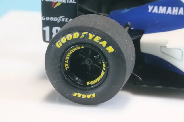 受注製作見本] ロムファクトリー 1/43 ティレル 024 ドイツGP 1996