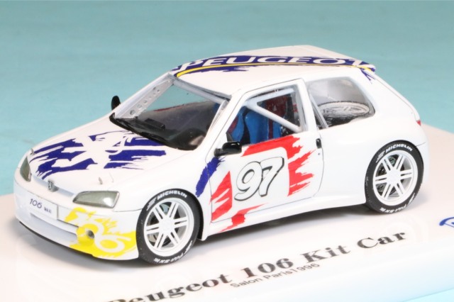 [受注製作見本] ロムファクトリー 1/43 プジョー 106 キットカー パリサロン 1996　RFK1185_YS