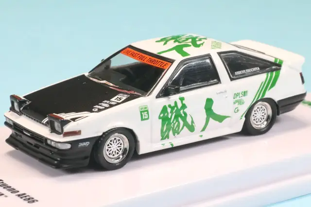 イノモデル 1/64 トヨタ スプリンタートレノ AE86 "KEIICHI TSUCHIYA" IN64-AR86-KT