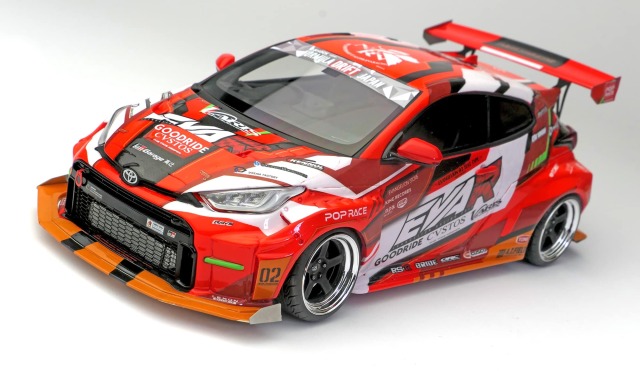 KITBOX / PZYmodel 1/24 レジンキット トヨタ GR ヤリス Eva レーシング 初号機 弐号機 コンバージョン KB08-09E(PZY-008)