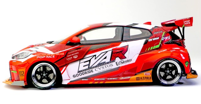 KITBOX / PZYmodel 1/24 レジンキット トヨタ GR ヤリス Eva レーシング 初号機 弐号機 コンバージョン KB08-09E(PZY-008)