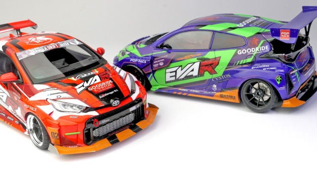 KITBOX / PZYmodel 1/24 レジンキット トヨタ GR ヤリス Eva レーシング 初号機 弐号機 コンバージョン KB08-09E(PZY-008)