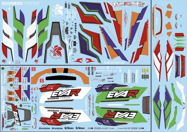 KITBOX / PZYmodel 1/24 レジンキット トヨタ GR ヤリス Eva レーシング 初号機 弐号機 コンバージョン KB08-09E(PZY-008)