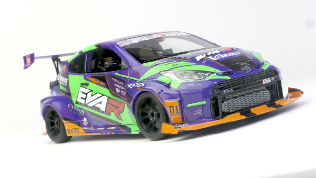 KITBOX / PZYmodel 1/24 レジンキット トヨタ GR ヤリス Eva レーシング 初号機 弐号機 コンバージョン KB08-09E(PZY-008)