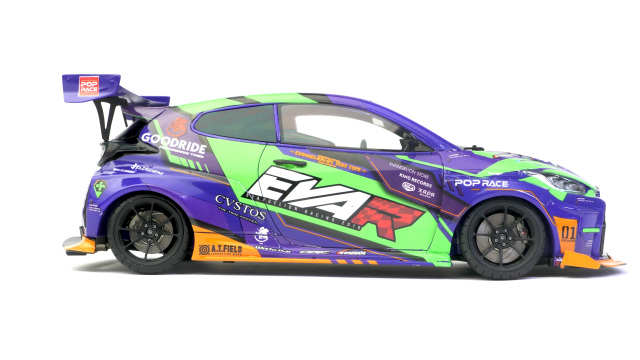 KITBOX / PZYmodel 1/24 レジンキット トヨタ GR ヤリス Eva レーシング 初号機 弐号機 コンバージョン KB08-09E(PZY-008)