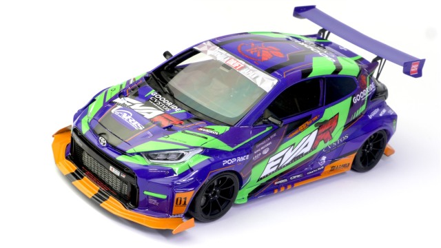 KITBOX / PZYmodel 1/24 レジンキット トヨタ GR ヤリス Eva レーシング 初号機 弐号機 コンバージョン KB08-09E(PZY-008)