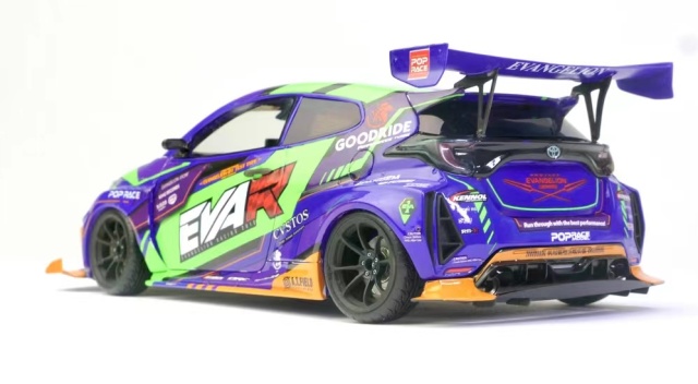 KITBOX / PZYmodel 1/24 レジンキット トヨタ GR ヤリス Eva レーシング 初号機 弐号機 コンバージョン KB08-09E(PZY-008)
