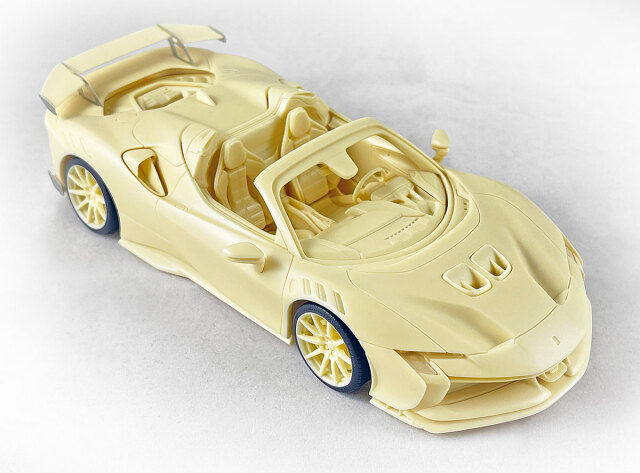 KITBOX / PZYmodel 1/24 レジンキットフェラーリ SF90XX