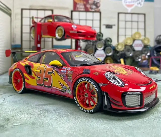 KITBOX / PZYmodel 1/24 レジンキット ポルシェ 911 GT2 RS 映画