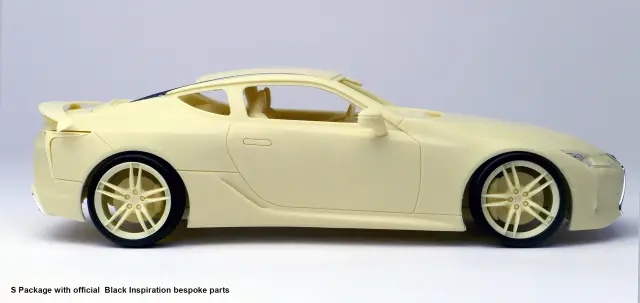 KITBOX / PZYmodel 1/24 レジンキット レクサス Lc500 Sパッケージ 左