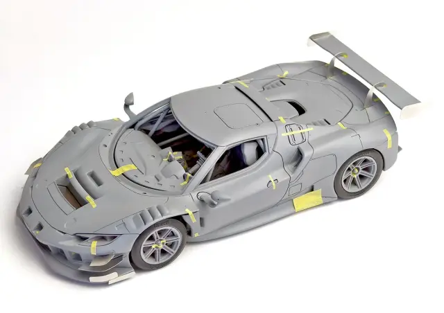 予約] KITBOX / PZYmodel 1/24 レジンキット フェラーリ 296 GT3