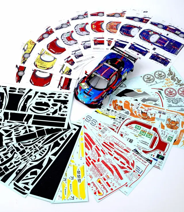 予約] KITBOX / PZYmodel 1/24 レジンキット フェラーリ 296 GT3 KB08