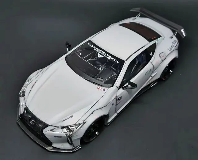 KITBOX / PZYmodel 1/24 レジンキット LB ワークス レクサス LC500 LHD