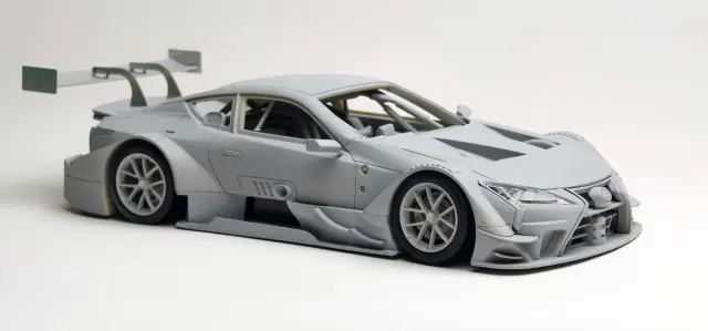 [予約] KITBOX / PZYmodel 1/24 レクサス LC500 GT500 スーパーGT キーパー レッドブルデカール / フルカーボンデカール同封　KB08-28