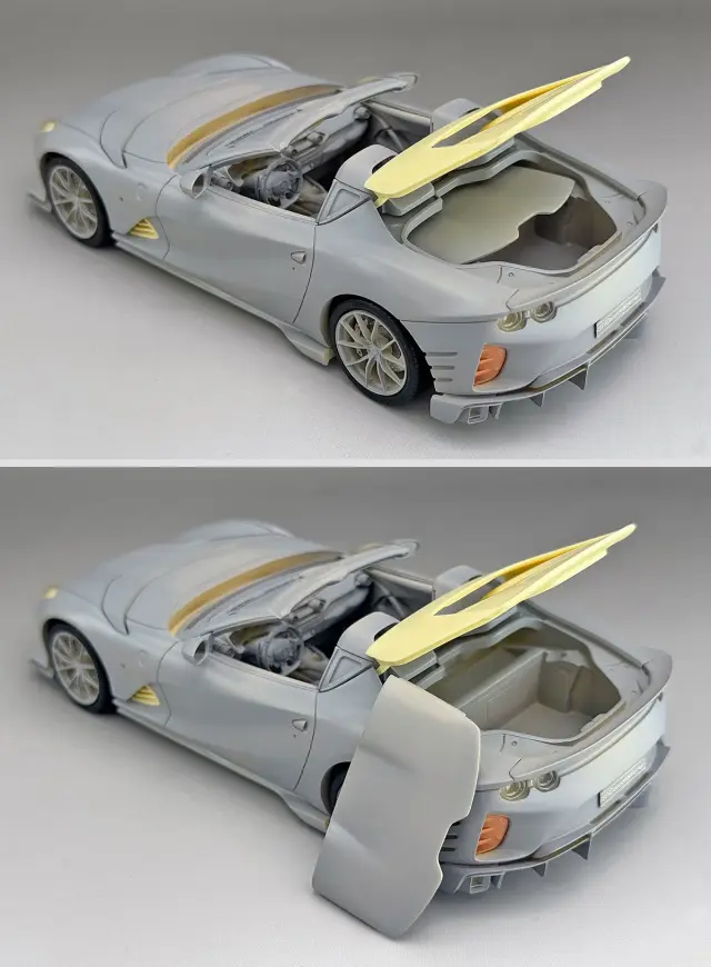 予約] KITBOX / PZYmodel 1/24 レジンキット フェラーリ 812