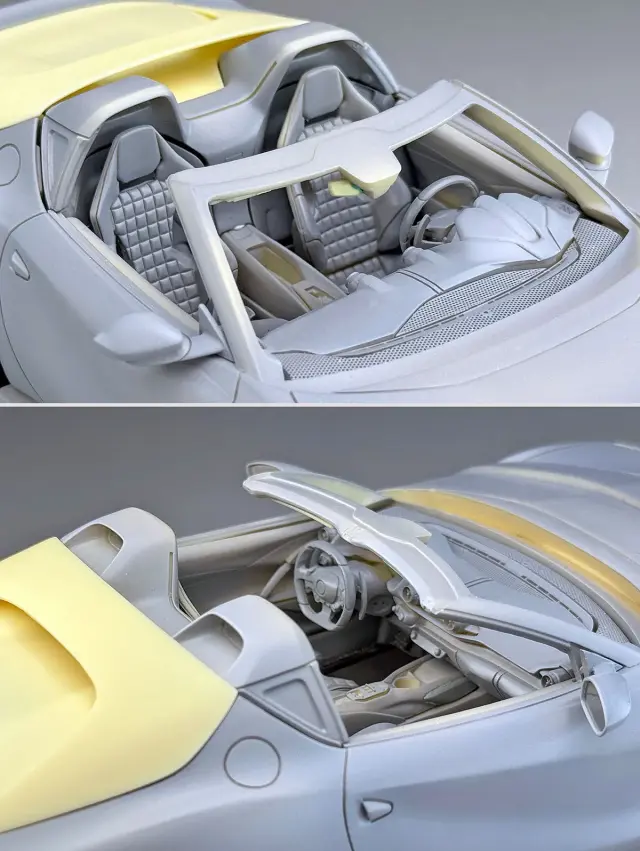 予約] KITBOX / PZYmodel 1/24 レジンキット フェラーリ 812