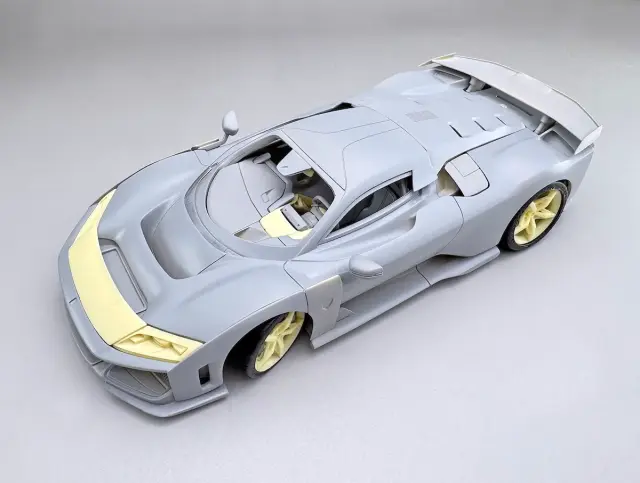 [予約] KITBOX / PZYmodel 1/24 レジンキット フェラーリ F80　KB08-31