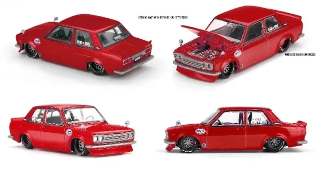 [予約] MINI-GT 1/64 ダットサン ストリート KAIDO 510 NISMO V3(左ハンドル)　KHMG229