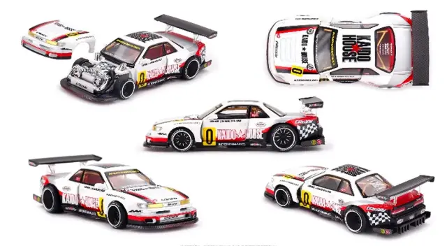 [予約] MINI-GT 1/64 ニッサン シルビア S13-R サーキットスペック V1 (右ハンドル)　KHMG251