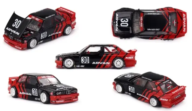 [予約] MINI GT 1/64 BMW M3 カイドウワークス ADVAN (左ハンドル) KHMG266