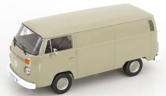 [予約] KKスケール 1/18 フォルクスワーゲン T2B カステンワーゲン 1972 ライトグレー　KKDC181411