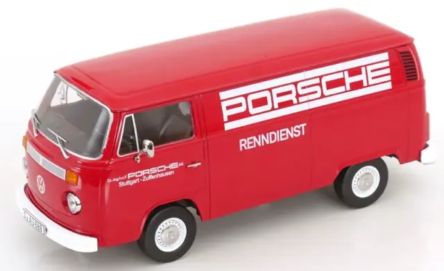 [予約] KKスケール 1/18 フォルクスワーゲン T2B カステンワーゲン 1972 ポルシェ レンディエンスト(レーシングサービス) 　KKDC181412