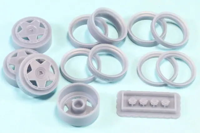 ケイSTYLE! 1/24 17インチ MODENA ホイールセット ポリ式　KS-PA104