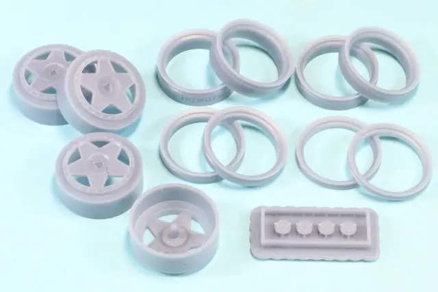 ケイSTYLE! 1/24 18インチ MODENA ホイールセット ピン式　KS-PA105