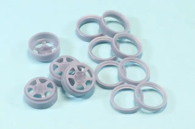 ケイSTYLE! 1/24 15インチ レイズ TE37V ホイールセット KS-PA112