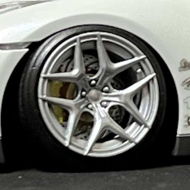 ケイSTYLE! 1/24 3Dプリントパーツ 20インチ V-P TYPE ホイールセット