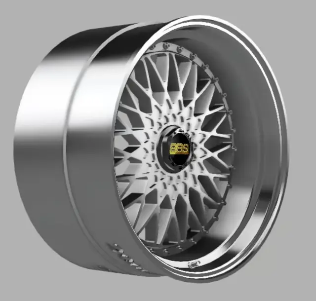 BBS RS262 当時物　美品 BBS JAPAN BBS(ビービーエス) RG-R 17インチ - アベンシス 270系