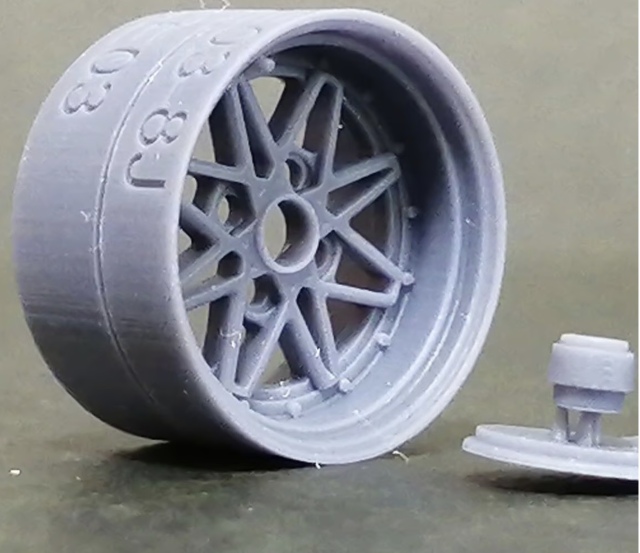 [取り寄せ]　 ケイSTYLE! 1/24 15インチ 8J/9J/10J差し替え ４H E-03 ホイール　セット　KS-S44