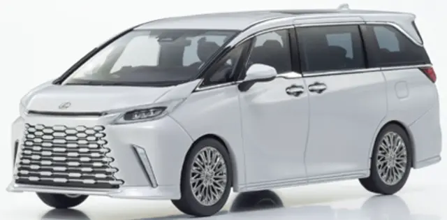 [予約] 京商 1/43 LEXUS LM 500h ソニッククォーツ  6席ブラック　KS03924Q