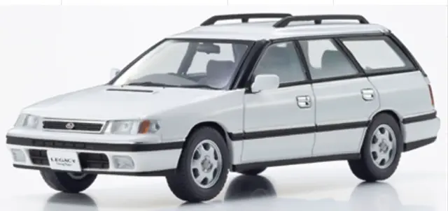 [予約] 京商 1/43 スバル レガシー ツーリングワゴン GT ホワイト　KS03934W