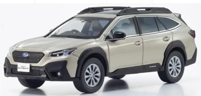 [予約] 京商 1/43 スバル レガシー アウトバック ゴールド　KS03935GL