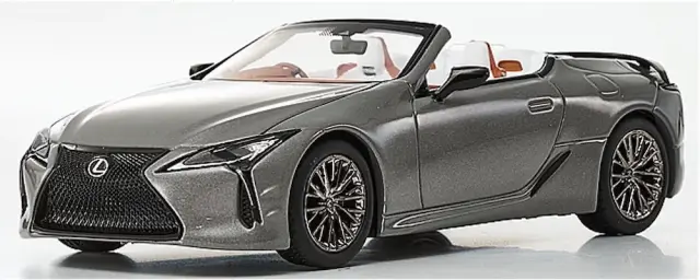 [予約] 京商 1/43 レクサス LC500 コンバーチブル ピナクル ニュートリノグレー　KS03942NGY