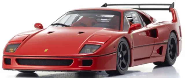 [予約] 京商 1/18 フェラーリ F40 ライトウェイト LMウイング レッド　KS08416RLM