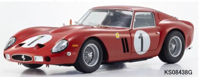 [予約] 京商 1/18 フェラーリ 250 GTO パリ1000km モンレリー 3987GT 1962 No.1 レッド　KS08438G