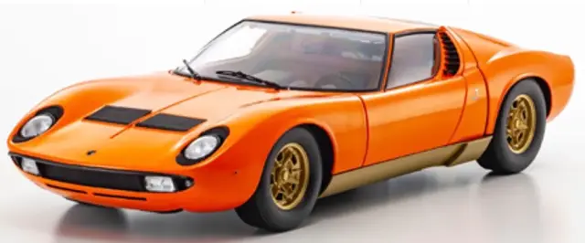 [予約] 京商 1/12 ランボルギーニ ミウラ P400 オレンジ　KS08621PB