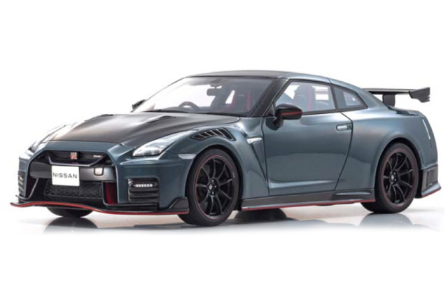 [予約] 京商 1/18 ニッサン GT-R ニスモ 2022 グレー　KSR18054GR