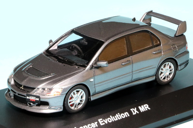 京商 1/43 ミツビシ ランサー エボリューション IX MR グレー　KSR43111GR
